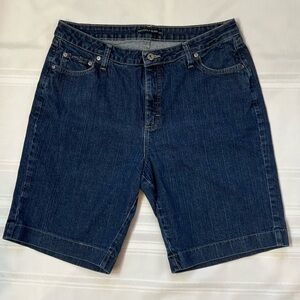 VTG Riders High Waisted Jean Shorts‎ Instantly Slims You Size 14 EUC